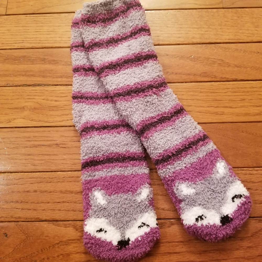 Foxy Plush Socks
